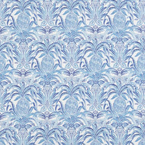 Bromelaid-Blue Curtains